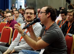 Etienne et Pierre à Sudweb 2014